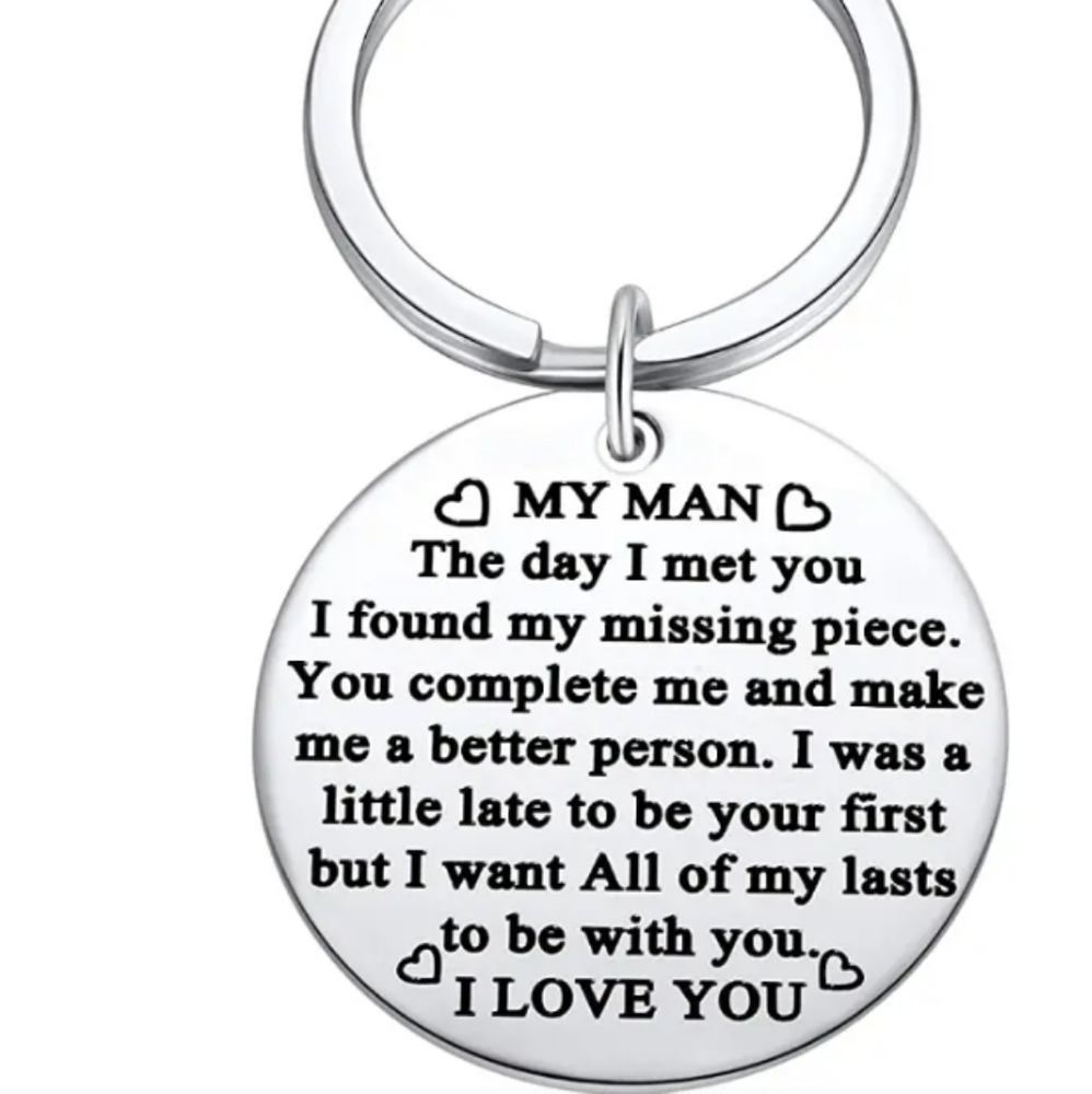 My man keychain